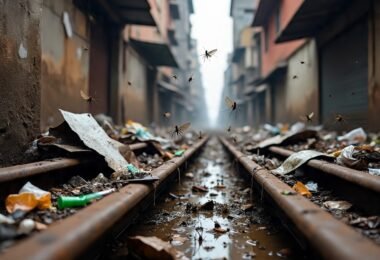 Dirty Gutters and Malaria