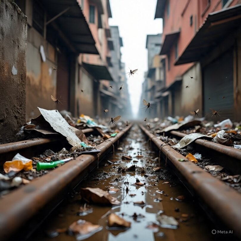 Dirty Gutters and Malaria